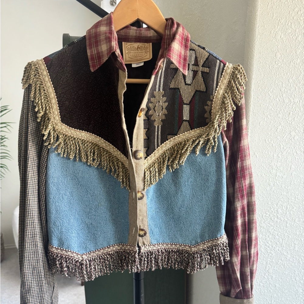 Western Saddle Ridge Vintage Collection Denim Jacket